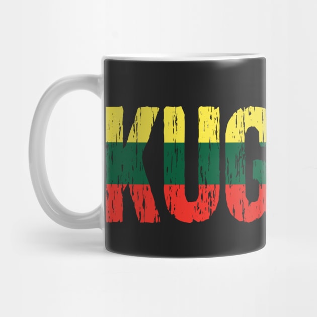 Kugelis Lithuanian Funny Food Lover Dish Lietuva Flag by Nirvanibex